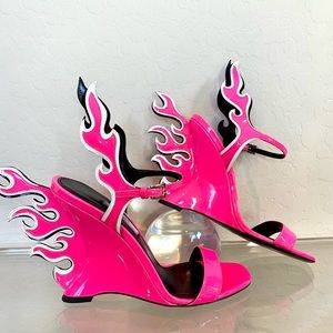 Prada Flame Sandals